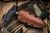 Marfione Custom/Bastinelli Hypnotic Carbon Fiber Push Dagger 4.5" M390 Stonewash 