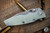 Rick Hinderer Knives Eklipse 3.5″ Harpoon Spanto Folding Knife Translucent Green G10, Battle Blue