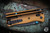 Benchmade Bugout AXIS Folding Knife Burnt Brass Aluminum 3.25" M390 Drop Point Battlewash DLC 535BK-07