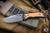 Mcnees Knives Mac 2 Atomic Bronze Titanium Maple Richlite 3.5" MagnaCut Stonewash