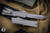 Microtech Combat Troodon Gen III OTF Automatic Knife Natural Clear Gray 3.8" Tanto Apocalyptic Stonewash Serrated 1144-11APNC