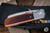 Enrique Pena Custom "LUXE" Butterscotch Micarta Titanium Bolsters 3.25" Hand Rubbed