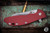 Rick Hinderer Knives XM-24 Skinny 4.0" Wharncliffe Knife Red G10, Stonewash Blue