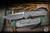 Chris Reeve Knives Large Sebenza 31 Folding Knife Glass Blasted Titanium, Forever Flag Graphic 3.6" MagnaCut Drop Point Stonewash L31-1690