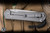 Chris Reeve Knives Large Sebenza 31 Folding Knife Glass Blasted Titanium, Forever Flag Graphic 3.6" MagnaCut Insingo Stonewash L31-1508