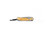 Chris Reeve Knives Large Sebenza 31 Folding Knife Glass Blasted Titanium, Box Elder Inlay 3.6" MagnaCut Tanto L31-1132