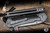 Chris Reeve Knives Large Sebenza 31 Folding Knife Glass Blasted Titanium, Bog Oak Inlay 3.6" MagnaCut Insingo L31-1124