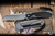 Chris Reeve Knives Large Sebenza 31 Folding Knife Glass Blasted Titanium, Bog Oak Inlay 3.6" MagnaCut Insingo L31-1124