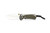 Chris Reeve Knives Large Sebenza 31 Folding Knife Polished Titanium, Bog Oak Inlay 3.6" MagnaCut Drop Point Polished L31-1620