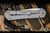 Left Hand-Chris Reeve Knives Small Sebenza 31 Forever Flag Glass Blasted 3.6" MagnaCut Tanto S31-1511