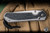 Chris Reeve Knives Large Sebenza 31 Glass Blasted Inlay Micarta Canvas Black Titanium Knife 3.6" Insingo L31-1224