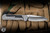 Chris Reeve Knives Large Sebenza 31 Glass Blasted Inlay Micarta Canvas Black Titanium Knife 3.6" Insingo L31-1224