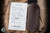 Chris Reeve Knives Small Sebenza 31 Bog Oak Inlay/Blasted Titanium Knife 3.6" MagnaCut Tanto Stonewash S31-1130