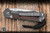 Chris Reeve Knives Small Sebenza 31 Folding Knife Sandblasted Titanium, Natural Canvas Micarta Inlay 3" MagnaCut Insingo Stonewash S31-1222