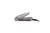 Chris Reeve Knives Small Sebenza 31 Folding Knife Glass Blasted Titanium, Black Canvas Micarta Inlay 3.6" MagnaCut Tanto Stonewash S31-1232