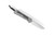 Chris Reeve Knives Small Sebenza 31 Folding Knife Glass Blasted Titanium, Black Canvas Micarta Inlay 3.6" MagnaCut Tanto Stonewash S31-1232