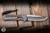 Chris Reeve Knives Small Sebenza 31 Folding Knife Glass Blasted Titanium, Natural Canvas Micarta Inlay 3" MagnaCut Tanto Stonewash S31-1234