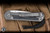 Chris Reeve Knives Small Sebenza 31 Sandblasted Titanium, Black Micarta Inlay 3" MagnaCut Tanto S31-1228