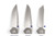 Chris Reeve Knives Large Inkosi Glass Blasted Inlay Micarta Canvas Black Folding Knife 3.6" MagnaCut Tanto CRKLIN-1132