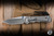 Left-Hand Chris Reeve Knives Small Inkosi Folding Knife Glass Blasted Titanium/Blue Accent 2.8" MagnaCut Drop Point SIN-1109