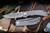 Chris Reeve Knives Impinda Slip Joint Folding Knife Glass Blasted Titanium 3.2" S35VN Drop Point Stonewash IMP-1027
