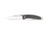 Chris Reeve Knives Mnandi Folding Knife Titanium, Bog Oak Inlay 2.7" MagnaCut Drop Point Stonewash MNA-1000