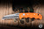 Spyderco Autonomy Automatic Knife Coast Guard Orange G10 3.7" H2 Serrated Satin C165GSORCG