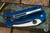 Spyderco Manix 2 XL Folding Knife Cobalt Blue G10 3.9" SPY27 Drop Point Satin C95GPCBL2