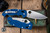 Spyderco Manix 2 XL Ball Bearing Lock Knife Cobalt Blue G10 3.9" SPY27 Drop Point Satin C95GPCBL2