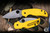 Spyderco Sage 5 Lightweight Folding Knife Yellow FRN 3" MagnaCut Leaf Satin C123PYL