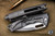 Heretic Knives Medusa Manual Titanium Folding Knife 3.25" Tanto Battleworn
