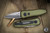 Kershaw Launch 4 Automatic Folding Knife Olive Green Aluminum 1.9" CPM-154 Stonewashed7500OL