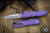 Kershaw Livewire OTF Automatic Knife CPM MagnaCut Stonewashed 3.4" Purple Aluminum 9000PUR