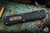 Preowned-Microtech Dirac OTF Automatic Knife Black 3" Dagger Bronze Apocalyptic  225-13AP