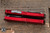 30th Anniversary Microtech Hera II Mini OTF Automatic Knife Red Aluminum 3" Dagger Satin 1702M-4RD30