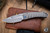 Medford Knives Midi Marauder Folding Knife Old School Tumbled Titanium 3.25" Old School Tumbled Stonewash