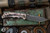 Spartan Blades Harsey Folder "Plague" Custom Engraved Bronze/Purple Titanium 4" Nichols Damascus