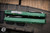 Microtech Hera II Mini OTF Automatic Knife Christmas Green Aluminum 3" Drop Point Stonewash 1703M-10GRCMAS