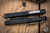 Microtech Ultratech Gen III ZBP OTF Automatic Knife Black Aluminum 3.5" M390 Drop Point Stonewash 1121-10