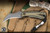 RMJ Tactical "Gym Rat" Fixed Blade Knife Dirty Olive G10 2.4" Nitro-V Tungsten Cerakote