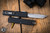Microtech Ultratech Gen III ZBP OTF Automatic Knife Black Aluminum 3.5" M390 Tanto Stonewash 1123-10