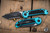 Microtech LUDT Gen III Automatic Folding Knife Turquoise 3.4" M390 Tanto Black Serrated 1136-3TQ