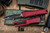Microtech Combat Troodon Gen III OTF Automatic Knife Merlot Red 4" Dagger Black 1142-1MR