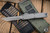 Microtech Ultratech Gen III ZBP OTF Automatic Knife Natural Clear 3.5" M390 Apocalyptic Tanto Stonewash Serrated 1123-12APNC