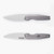 Vero Lux Mini Titanium Stonewash Handles 3.3" M390 Hand Satin