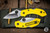 Spyderco Dragonfly 2 Folding Knife Salt Yellow FRN 2.28" H-2 Drop Point Satin C28PYL2