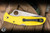 Spyderco Pacific Salt 2 Folding Knife Yellow FRN 3.78" Drop Point Satin C91PYL2