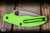 Spyderco UK Pen Knife Salt Folding Knife Green FRN 2.98" LC200N Drop Point Satin C94PGR