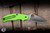 Spyderco UK Pen Knife Salt Folding Knife Green FRN 2.98" LC200N Drop Point Satin C94PGR