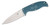 Spyderco Enuff 2 Fixed Blade Knife Blue FRN 3.95" K390 Drop Point Serrated Satin FB31SBL2K390